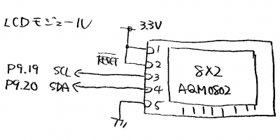 Schematic of I2C LCD